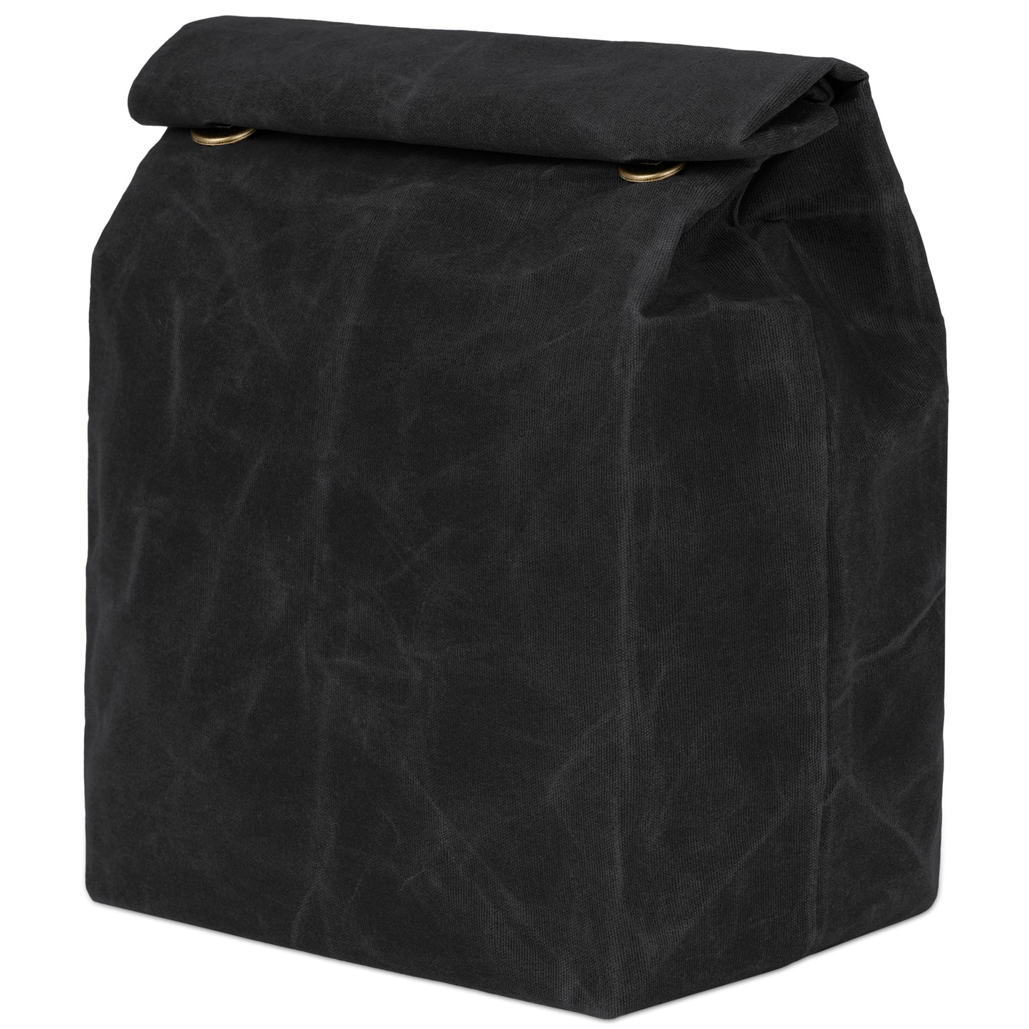 ECHSRT Waxed Canvas Lunch Bag, Vintage Reusable Lunch Box for Men & Women, Waterproof Leakproof Insulated Sack for Work, Office, Picnic